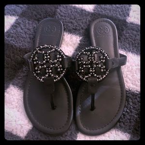 Tory Burch Miller Embellished Sandals